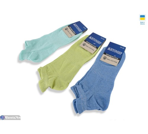 Жіночі шкарпетки на весну/осінь (12 шт. р.сетка 37-39) мікс  "VERONIKA"