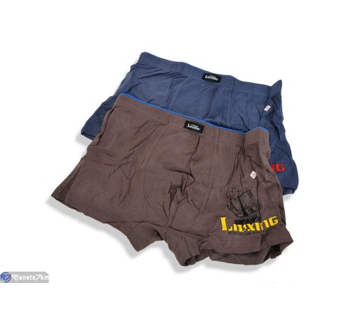 Труси чоловічі на весну/осінь (24 шт. р.сетка L-3XL) мікс  "VERONIKA"