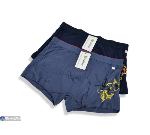 Труси чоловічі на весну/осінь (24 шт. р.сетка L-3XL) мікс  "VERONIKA"