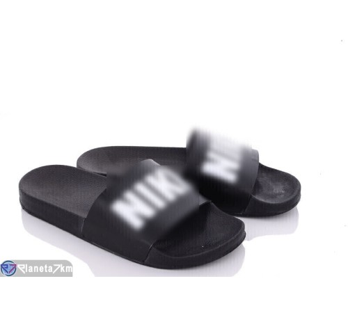 Шлепки на літо (10 пар р.36-40) чорний  "Gerda"