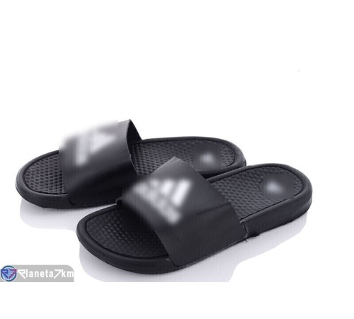 Шлепки жіночі на літо (8 пар р.36-40) чорний  "Gerda"