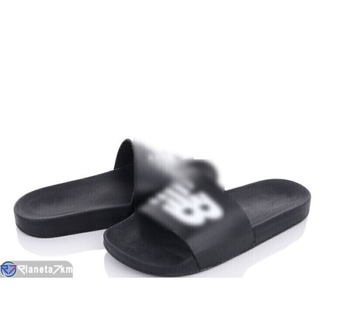 Шлепки чоловічі на літо (10 пар р.41-45) чорний  "Gerda"