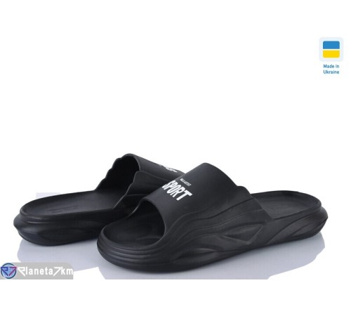 Шлепки чоловічі на літо (8 пар р.40-45) чорний  "Ladmir"