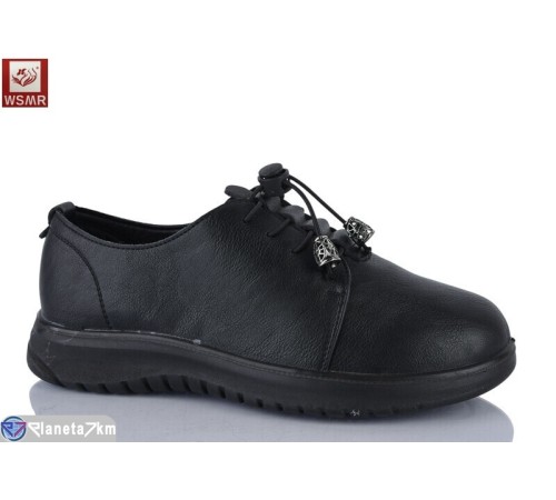 Туфлі жіночі на весну/осінь (8 пар р.37-42) чорний  "WSMR"