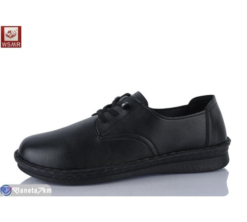 Туфлі жіночі на весну/осінь (6 пар р.41-43) чорний  "WSMR"