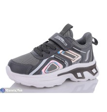 Дитячі кросівки на весну/осінь (8 пар р.26-31) сірий  "Laifakids"