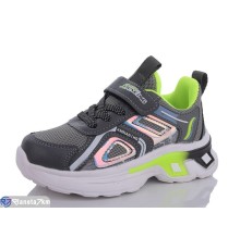 Дитячі кросівки на весну/осінь (8 пар р.26-31) сірий  "Laifakids"