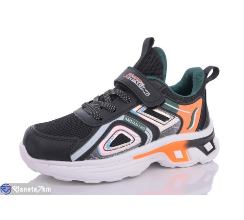 Дитячі кросівки на весну/осінь (8 пар р.32-37) чорний  "Laifakids"