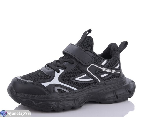 Дитячі кросівки на весну/осінь (8 пар р.32-37) чорний  "Laifakids"