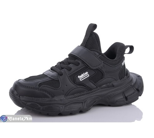 Дитячі кросівки на весну/осінь (8 пар р.32-37) чорний  "Laifakids"