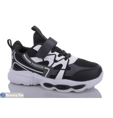 Дитячі кросівки на весну/осінь (8 пар р.32-37) чорний  "Laifakids"