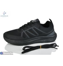 Кросівки чоловічі на весну/осінь (10 пар р.41-45) чорний  "Acorus"