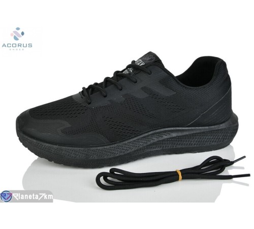 Кросівки чоловічі на весну/осінь (10 пар р.41-45) чорний  "Acorus"