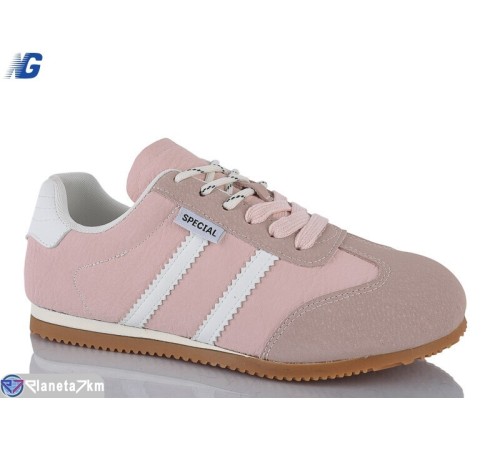 Кросівки жіночі на весну/осінь (8 пар р.36-41) рожевий  "Navigator"