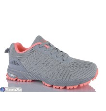 Кросівки жіночі на весну/осінь (8 пар р.36-41) сірий  "RET"