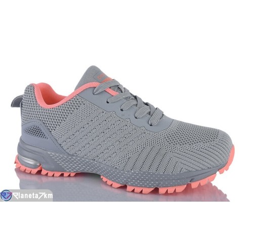 Кросівки жіночі на весну/осінь (8 пар р.36-41) сірий  "RET"