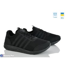 Кросівки чоловічі на весну/осінь (6 пар р.41-45) чорний  "OLLA"