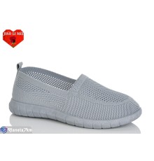 Сліпони жіночі на літо (8 пар р.37-41) сірий  "Jiao Li Mei"