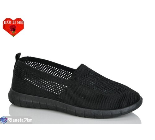 Сліпони жіночі на літо (8 пар р.37-41) чорний  "Jiao Li Mei"