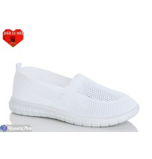 Сліпони жіночі на літо (8 пар р.37-41) білий  "Jiao Li Mei"