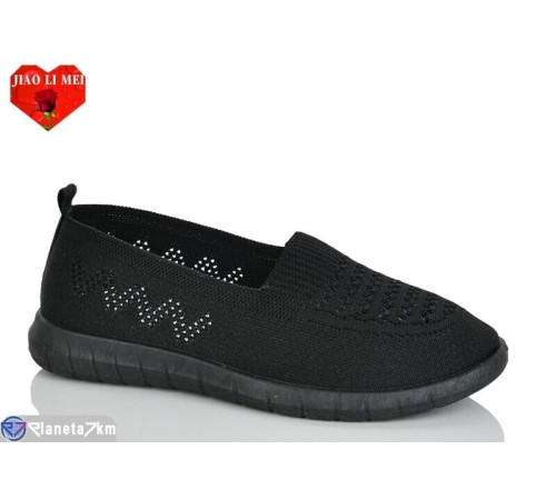 Сліпони жіночі на літо (8 пар р.37-41) чорний  "Jiao Li Mei"