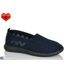 Сліпони жіночі на літо (8 пар р.37-41) синій  "Jiao Li Mei"