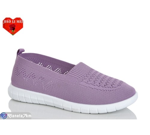 Сліпони жіночі на літо (8 пар р.37-41) фіолетовий  "Jiao Li Mei"