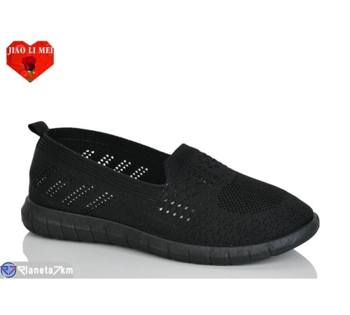 Сліпони жіночі на літо (8 пар р.37-41) чорний  "Jiao Li Mei"