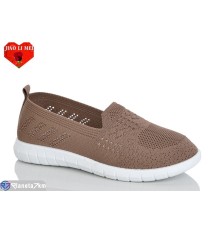 Сліпони жіночі на літо (8 пар р.37-41) коричневий  "Jiao Li Mei"