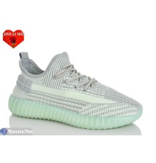 Кросівки жіночі на літо (8 пар р.37-41) зелений  "Jiao Li Mei"