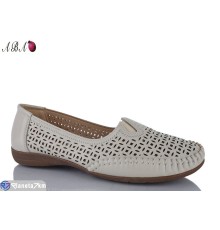 Туфлі жіночі на літо (8 пар р.40-43) бежевий  "Aba"