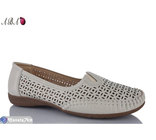 Туфлі жіночі на літо (8 пар р.40-43) бежевий  "Aba"