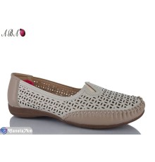 Туфлі жіночі на літо (8 пар р.40-43) бежевий  "Aba"