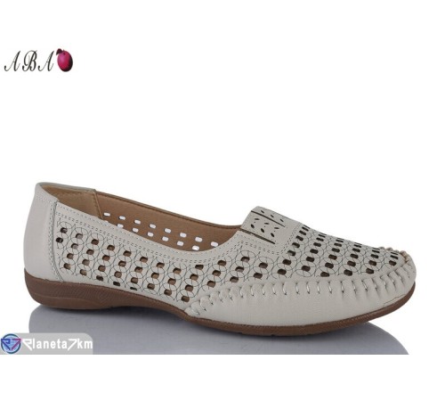 Туфлі жіночі на літо (8 пар р.40-43) бежевий  "Aba"