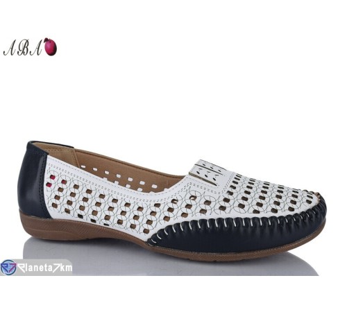 Туфлі жіночі на літо (8 пар р.40-43) білий  "Aba"