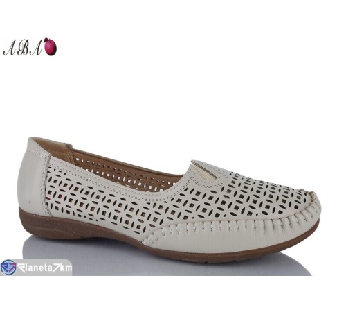 Туфлі жіночі на літо (8 пар р.37-42) бежевий  "Aba"