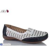 Туфлі жіночі на літо (8 пар р.37-42) білий  "Aba"