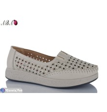 Туфлі жіночі на літо (8 пар р.37-42) бежевий  "Aba"