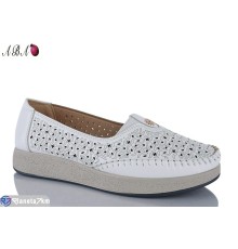 Туфлі жіночі на літо (8 пар р.37-42) білий  "Aba"