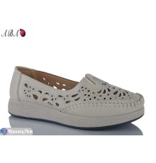 Туфлі жіночі на літо (8 пар р.37-42) бежевий  "Aba"