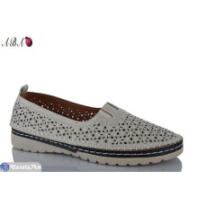 Туфлі жіночі на літо (8 пар р.37-42) бежевий  "Aba"