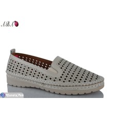 Туфлі жіночі на літо (8 пар р.37-42) бежевий  "Aba"