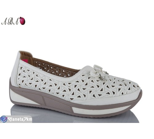 Туфлі жіночі на літо (8 пар р.36-41) бежевий  "Aba"