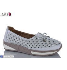 Туфлі жіночі на літо (8 пар р.36-41) сірий  "Aba"