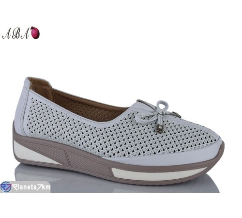 Туфлі жіночі на літо (8 пар р.36-41) сірий  "Aba"