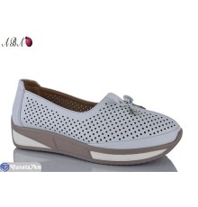 Туфлі жіночі на літо (8 пар р.36-41) сірий  "Aba"