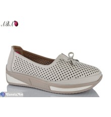 Туфлі жіночі на літо (8 пар р.36-41) бежевий  "Aba"