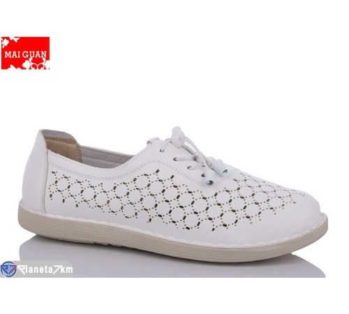 Туфлі жіночі на літо (8 пар р.37-42) білий  "Maiguan"