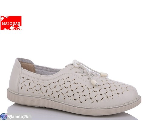 Туфлі жіночі на літо (8 пар р.37-42) бежевий  "Maiguan"