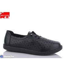 Туфлі жіночі на літо (8 пар р.37-42) чорний  "Maiguan"